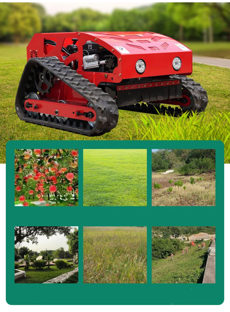 Bf Multifunction Grass Smart Mini Crawler Remote Control Robot Electric Cordless Lawn Mower