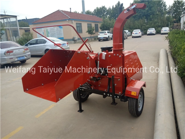 Tauyue Machinery Dwc-22 22 HP Diesel Engine Wood Chipper Shredder with CE