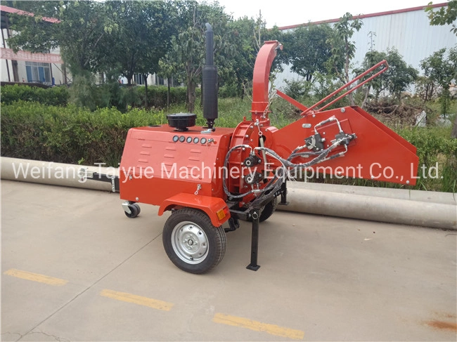 Tauyue Machinery Dwc-22 22 HP Diesel Engine Wood Chipper Shredder with CE