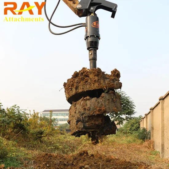 Excavator Auger Drilling Ground Hole Drill with High Quality
